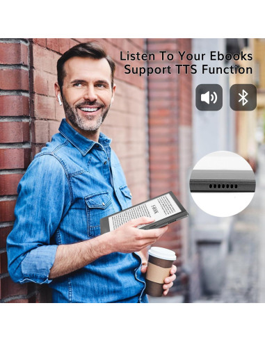 E-Reader Meebook M7 6.8" 300PPI Android 11 3GB+32GB Gris