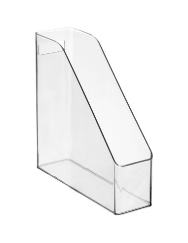 Organizador de Archivos Vertical mDesign 2 Piezas Transparente