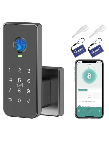 Cerradura Inteligente Biométrica Foxgard FNL-01 con Huella Dactilar