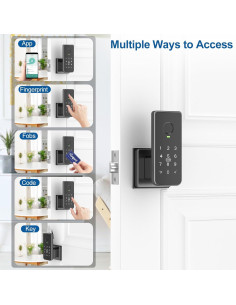 Cerradura Inteligente Biométrica Foxgard FNL-01 con Huella Dactilar 2