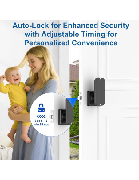 Cerradura Inteligente Biométrica Foxgard FNL-01 con Huella Dactilar