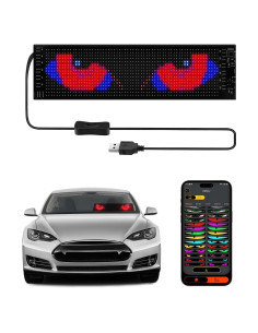 Pantalla LED Programable Innersoulful 17.78x7.62cm Bluetooth