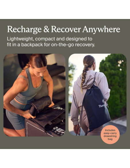 Botas de Compresión Inalámbricas Therabody JetBoots Prime - Recuperación Muscular Portátil