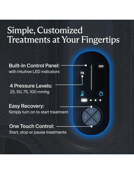 Botas de Compresión Inalámbricas Therabody JetBoots Prime - Recuperación Muscular Portátil