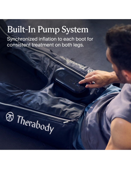 Botas de Compresión Inalámbricas Therabody JetBoots Prime - Recuperación Muscular Portátil