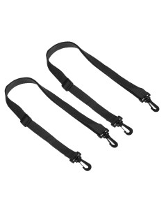 Correa de Hombro Ajustable PATIKIL 20mm x 1.1m Negro - 2 Clips