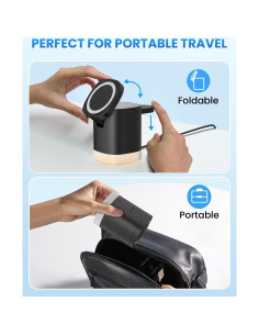 Cargador Inalámbrico 3 en 1 JoyGeek MagSafe para iPhone 12-16 2