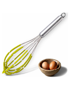 Batidor de Silicona JOKUMO 28 cm Acero Inoxidable Antiadherente