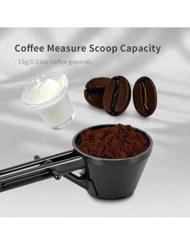 Cuchara Medidora 2-en-1 Ainovi con Embudo para Polvo