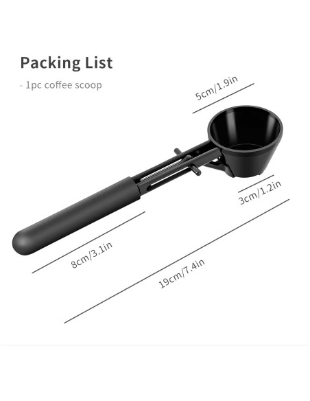 Cuchara Medidora 2-en-1 Ainovi con Embudo para Polvo