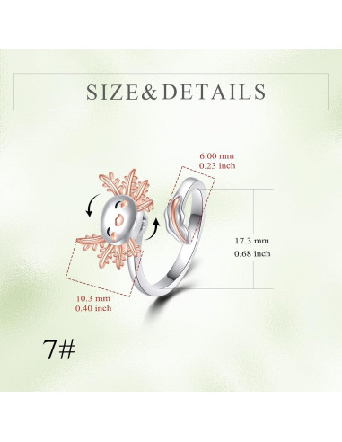 Anillo Fidget Spinner Axolote Plata Esterlina 925 Ajustable