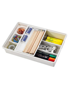 Organizador de Cajones XUDAUP Ajustable Beige 30.48x21.08cm