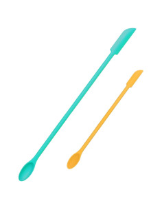 Juego de Espátulas de Silicona PCEEL - 2 Piezas para Maquillaje