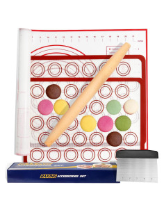 Conjunto de Tapetes de Silicona Nice Kitchen 4 en 1 para Hornear