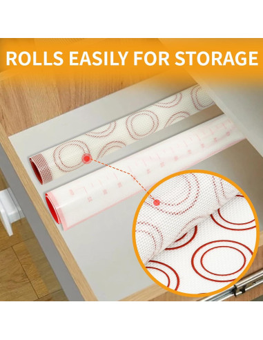 Conjunto de Tapetes de Silicona Nice Kitchen 4 en 1 para Hornear