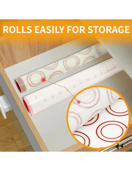 Conjunto de Tapetes de Silicona Nice Kitchen 4 en 1 para Hornear