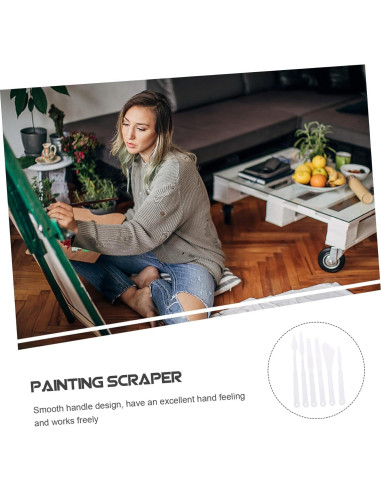 90 Espátulas de Pintura ULDIGI para Mezcla de Colores y Arte