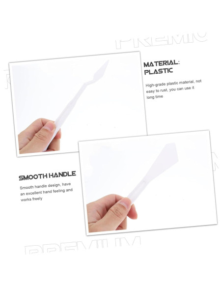 90 Espátulas de Pintura ULDIGI para Mezcla de Colores y Arte