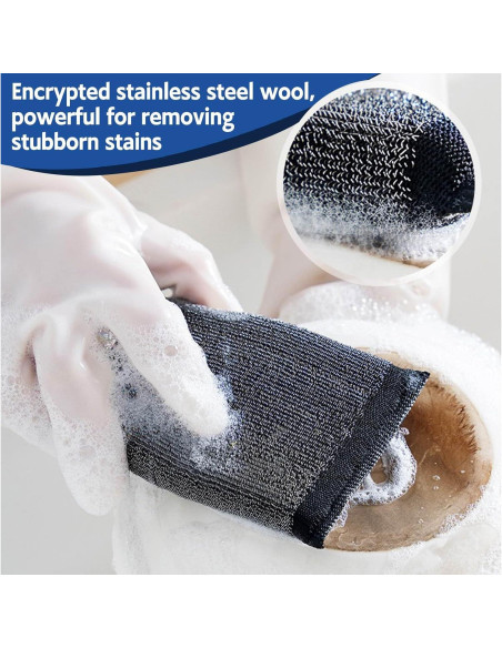 Esponjas de Cocina Bysbczx LFY2025 Alta Resistencia 6 Unidades