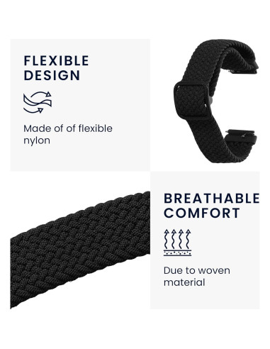 Correa de Nylon Ajustable kwmobile para Huawei Band 7