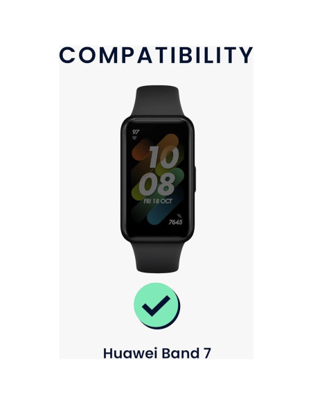 Correa de Nylon Ajustable kwmobile para Huawei Band 7