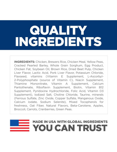 Comida Seca para Perros Hill's Science Diet 1.81 kg Pollo