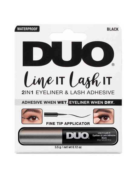 Adhesivo Liner para Pestañas DUO Line It Lash It - Negro, 3.4 g