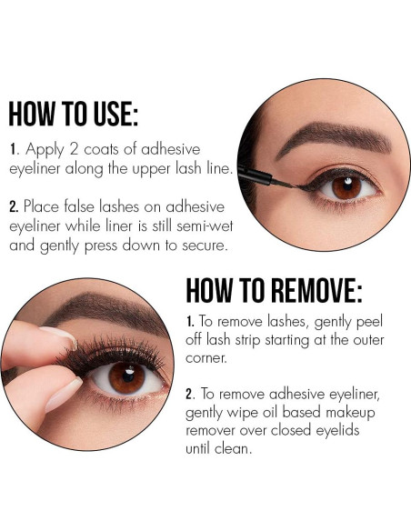 Adhesivo Liner para Pestañas DUO Line It Lash It - Negro, 3.4 g