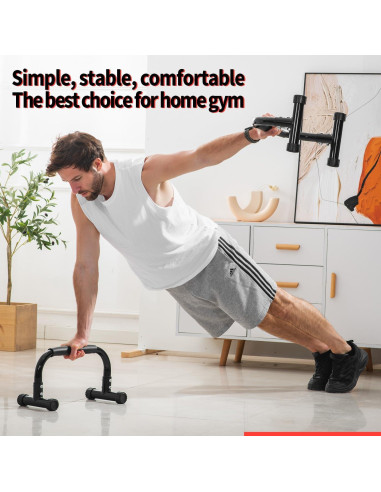 Barra de Flexiones Teclor Alta Resistencia 299.4kg Portátil