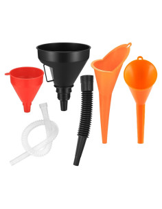 Juego de 4 Embudos Flexibles Automotrices HexinYigjly