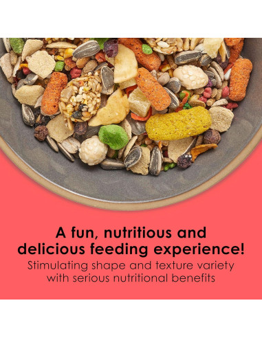 Comida para Conures Kaytee Fiesta 2.04 kg - Nutrición Completa