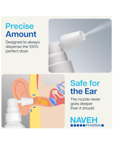 Gotas para Oídos Baby Otic Guard NAVEH PHARMA 15ml Natural