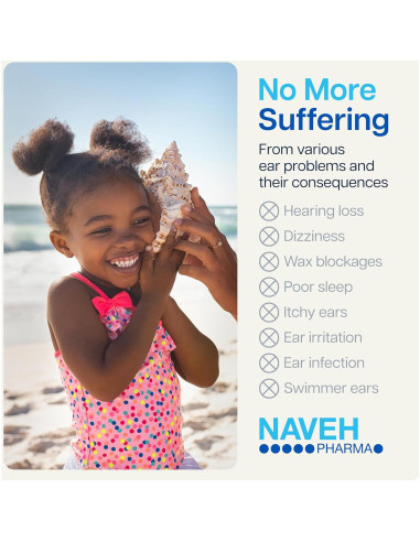 Gotas para Oídos Baby Otic Guard NAVEH PHARMA 15ml Natural