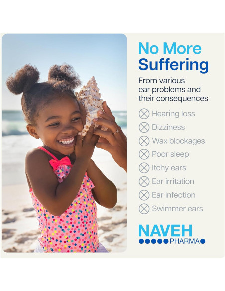 Gotas para Oídos Baby Otic Guard NAVEH PHARMA 15ml Natural