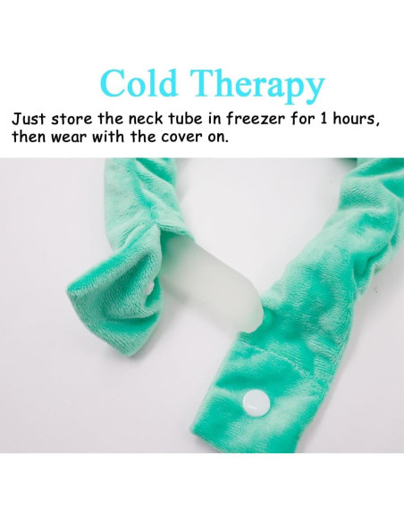 Compresa de Hielo para Cuello HI FINE CARE Verde 18.6x17.3cm