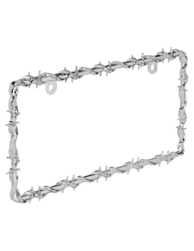 Marco de Placa de Licencia Bell Automotive Alambre de Púas