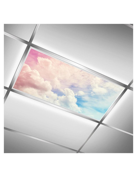 Cubierta de Luz Fluorescente Magnética Dujupu 81.9g 30x30cm