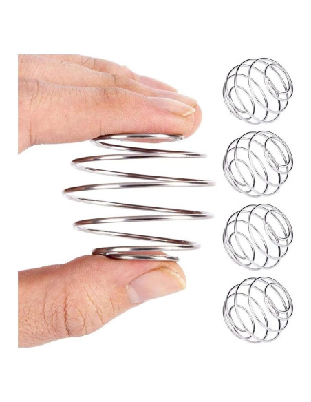 Bola de Batido Acero Inoxidable 304 Bodundirect - 4 Unidades