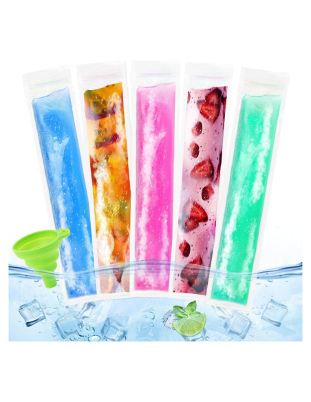 Paquete de 160 Bolsas Desechables para Paletas Libemskix 28x5.5 cm