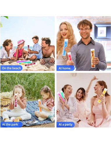 Paquete de 160 Bolsas Desechables para Paletas Libemskix 28x5.5 cm