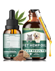 Aceite de Cáñamo Fuzzycare para Perros y Gatos 30ml