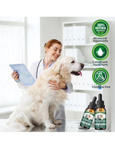 Aceite de Cáñamo Fuzzycare para Perros y Gatos 30ml