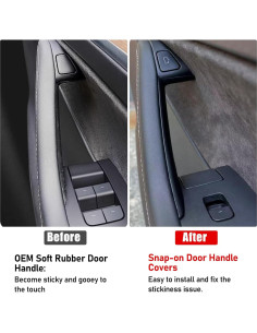 Cubiertas de Manijas de Puerta Interior Jaronx para Tesla Model 3/Y 2