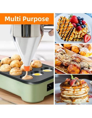 Dispensador de Masa de Acero Inoxidable YWHWXB 600ml con Soporte