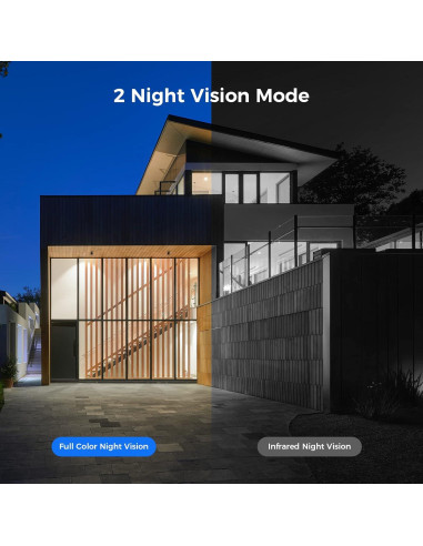 Sistema de Cámara de Seguridad Inalámbrica Solar Hiseeu 4MP 1TB