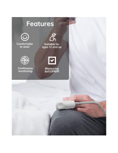 Sonda para Adulto 2m HOLFENRY JKS50F Compatible con Oxímetro 2