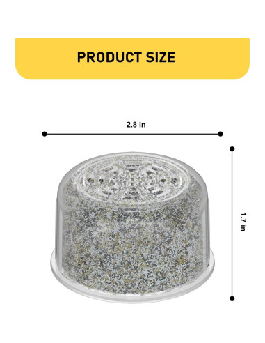 Cartucho Filtro de Ducha Zomixzo SH-2 - 2 Paquetes Agua Dura