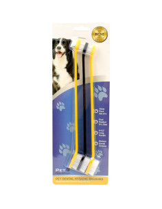 Juego de 3 cepillos de dientes para perros y gatos Pet Republique 2