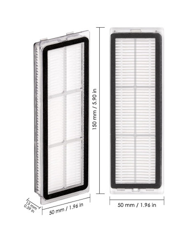 Filtro HEPA 4 Piezas Compatible Dreame L10s Ultra Pro