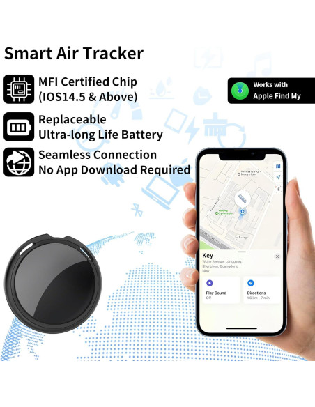 Rastreador GPS para Vehículos AMZSMT LocatePro Mini